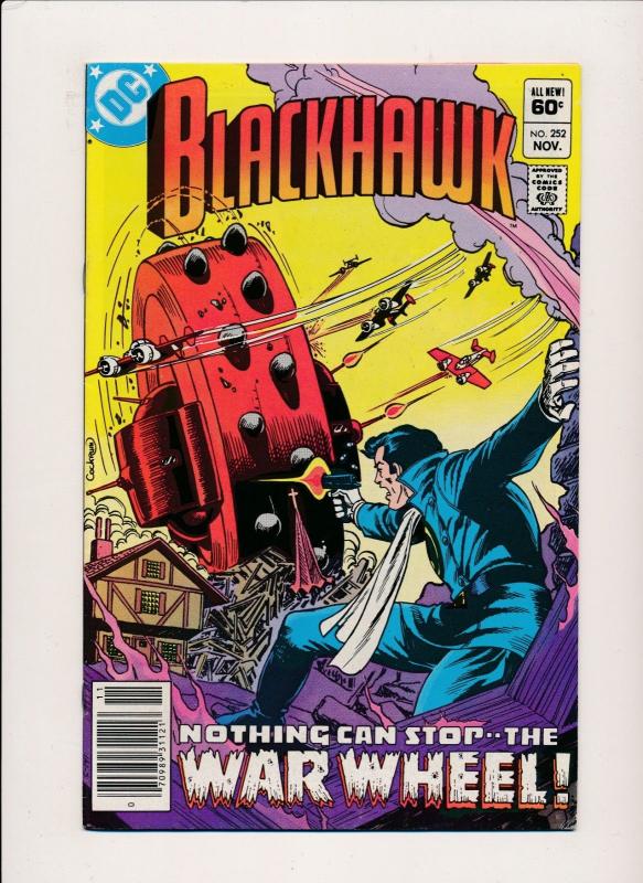 DC Comics BLACKHAWK #251,252,254 (1982) ~ Fine/VF (PF207) 