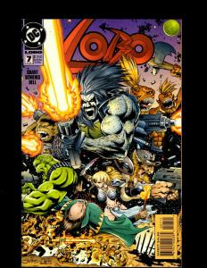 Lot of 12 Lobo DC Comic Books #1 2 3 4 5 7 8 9 0 10 11 12 J407