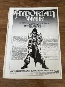 Conan Saga # 61 VF Marvel Comic Book Magazine Barbarian Red Sonja Kull 5 J308