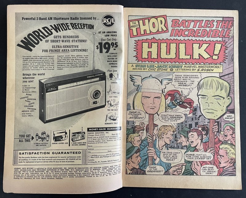 Journey into Mystery #112 (1965)