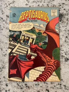 Reptisaurus The Terrible #1 VF Charlton Silver Age Comic Book Dinosaur Cover HT3 