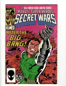 Marvel Super Heroes Secret Wars # 1 2 3 4 5 6 7 8 NM 9 10 11 12 Comic Series OF2