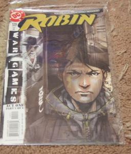 Robin comic # 129 (Oct 2004, DC) war games  act 1 pt 5 batman  dummy scarface