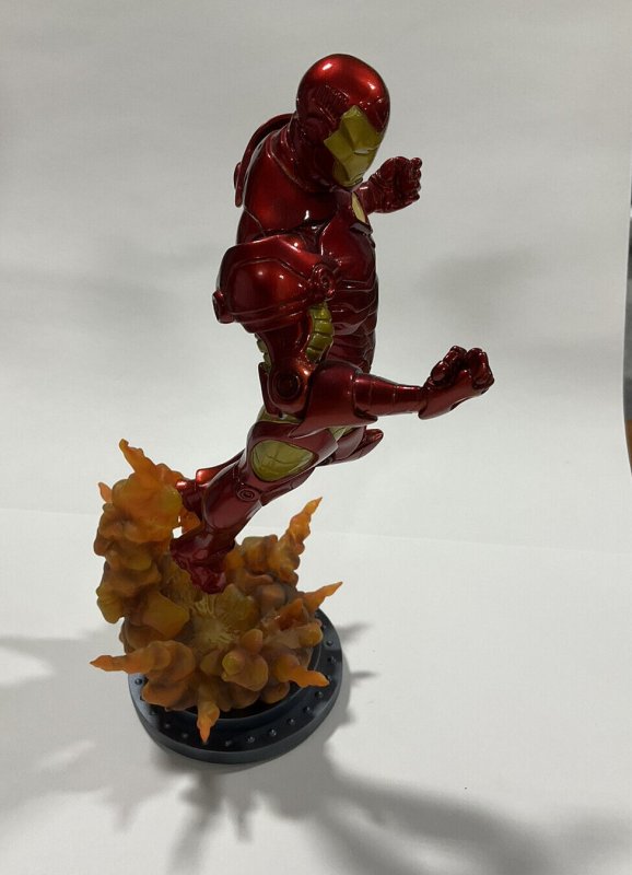 Invincible Iron Man Printed Statue Light wear original Box Bowen Designs Marvel 