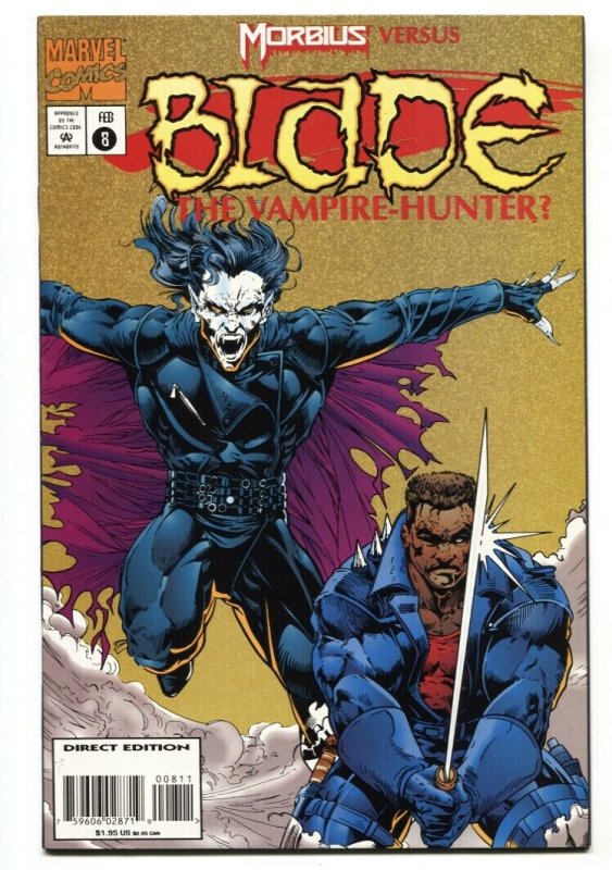 BLADE THE VAMPIRE HUNTER #8 - 1995 solo series Marvel Low Print