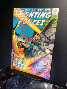 Our Fighting Forces #79 (1963)  gunner, Sarge! Mid high grade! FN/VF Oregon CERT