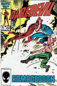 Daredevil #233 (1964 v1) Frank Miller Captain America Iron Man NM
