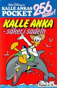Kalle Anka - säker i sadeln