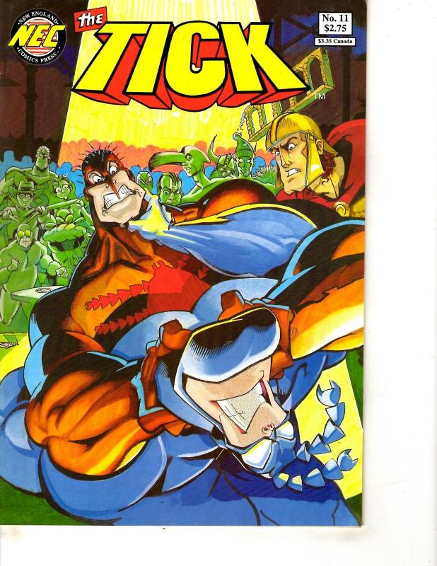 The Tick # 11 VF New England Comics Comic Book Super-Heroes J292