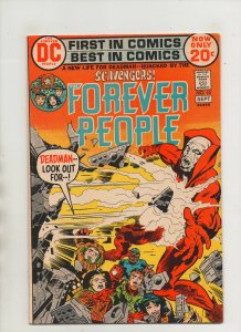 Forever People #10 - Deadman Jack Kirby! - (Grade 8.0) 1972