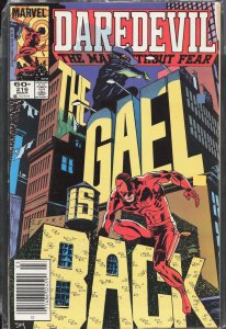 Daredevil #216 (1985) Daredevil