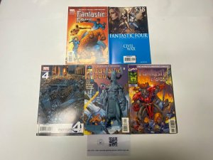 5 Fantastic Four MARVEL comic books #509 538 568 9 11 34 KM11