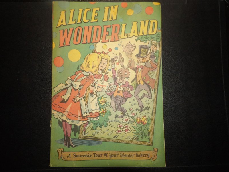 Alice In Wonderland 1969 Wonder Bread Promotional Comic Scarce FN
