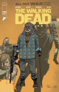 Walking Dead Deluxe #123 Cover B Charlie Adlard Var