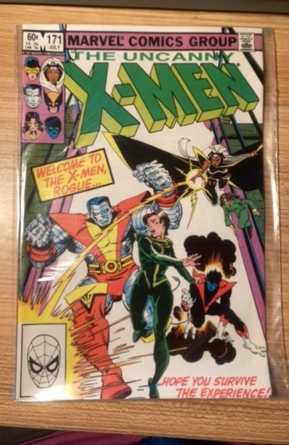 The Uncanny X-Men set #163 (1982) to #174