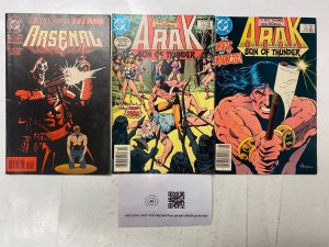 3 DC comic books Arsenal Special #1 Arak Son Thunder #28 29 3 KM31