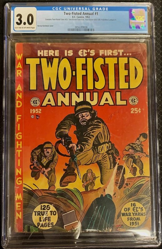 Two-Fisted Tales Annual #1  (1952) CGC 3.0