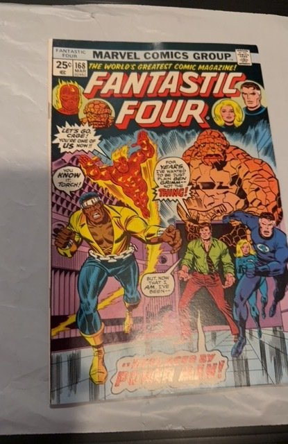 Fantastic Four #168 (1976) Replaced by Powerman