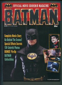 Batman Official Movie Souvenir Magazine / VFN / 1989