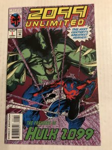 2099 UNLIMITED #1 : Marvel 1993 NM-; 1st Hulk 2099, Spider-Man, Mutagen