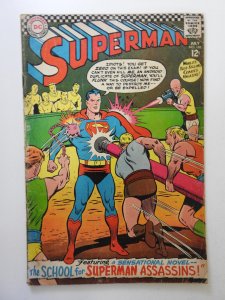 Superman #188 (1966) VG Condition! Moisture stain