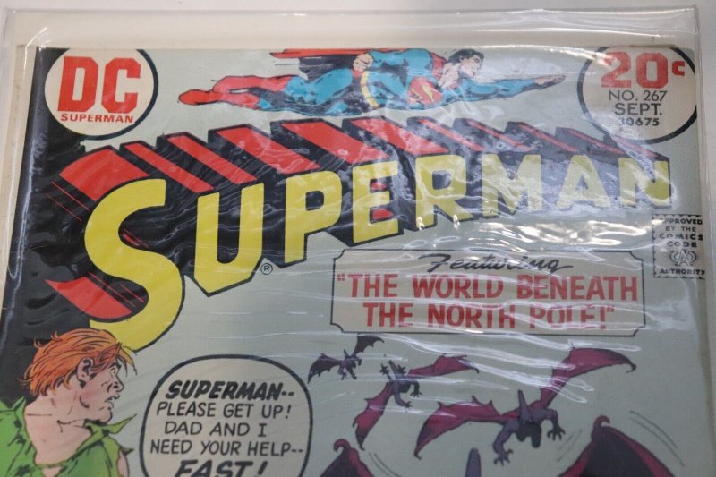 Superman #267 1973 DC Comics Bronze Age 