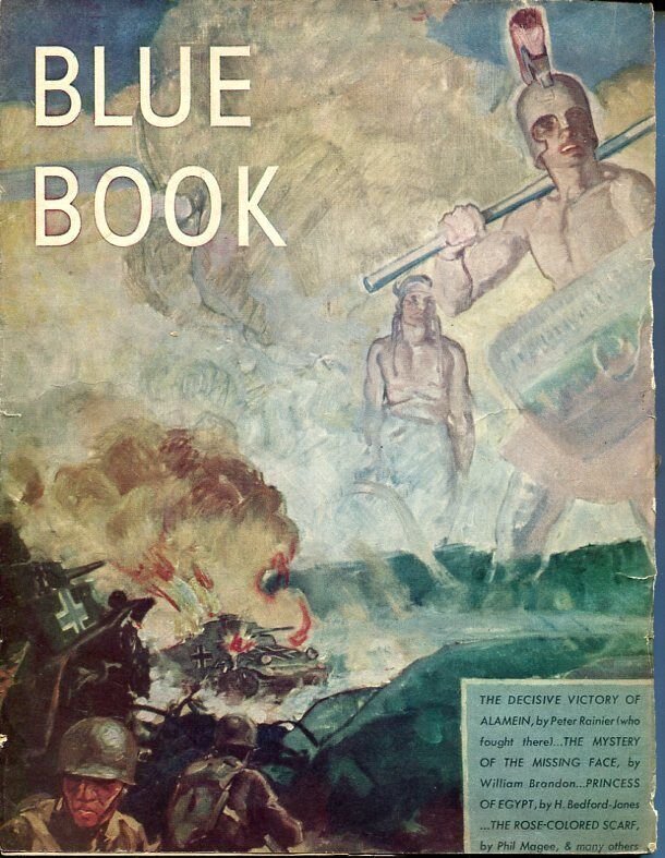 Blue Book--January 1944--Pulp Magazine--McCall--VG/FN