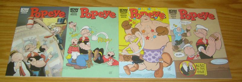 Popeye #1-12 VF/NM complete series - roger langridge - idw comics set 2012 lot