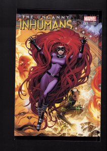 Uncanny Inhumans #1 - JIM CHEUNG MONSTER VARIANT! (9.0/9.2) 2015