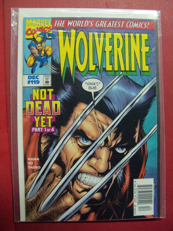 WOLVERINE #119 (9.0 to 9.4 or better) 1988 Series MARVEL COMICS