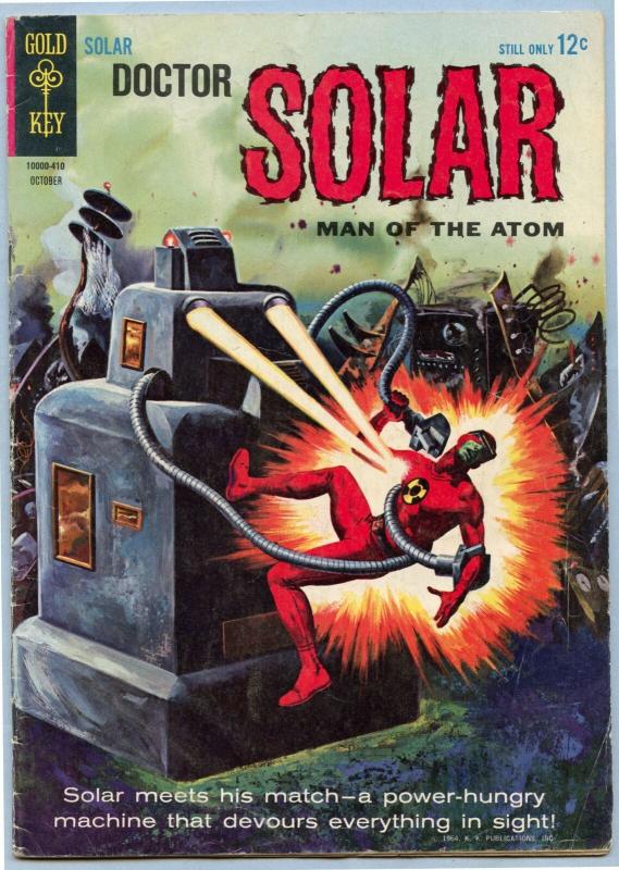 Doctor Solar, Man of the Atom 9 Oct 1964 VG- (3.5)