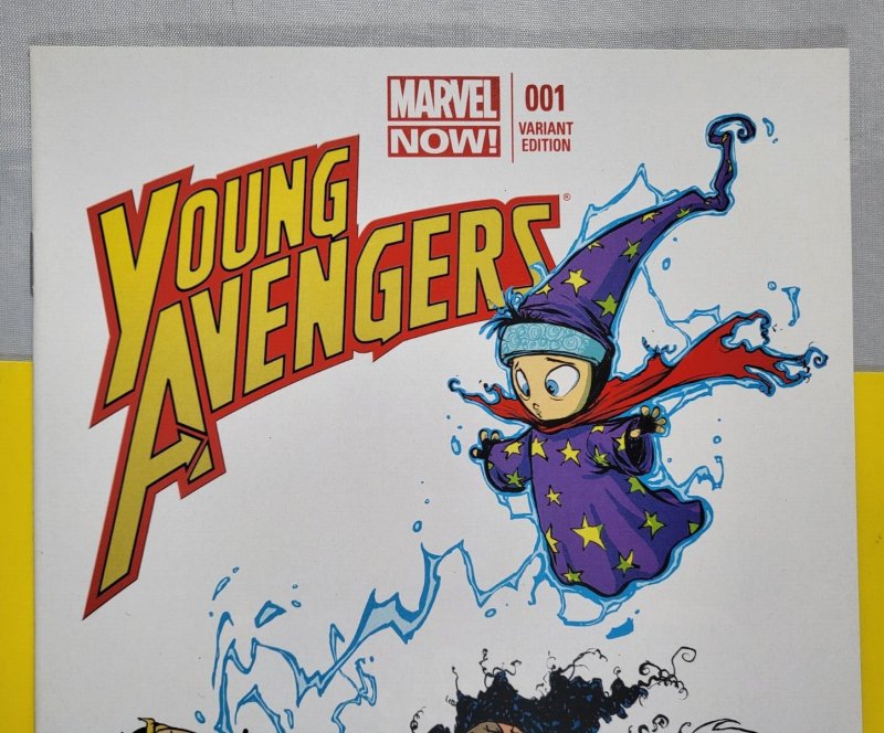 Young Avengers #1 Young Variant America Chavez and Kid Loki Join Team 2013