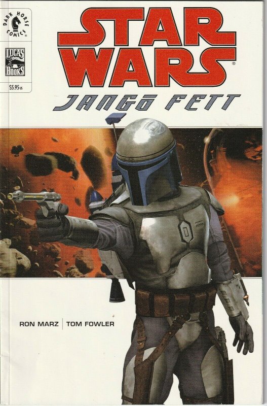 Star Wars Jango Fett # 1 VF Dark Horse 2002 1st Edition GN [F2]