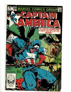 12 Captain America Marvel Comics 274 276 277 278 279 280 281 283 284 285 + NP14