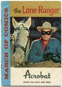 March of Comics #208 1960- Lone Ranger- Clayton Moore VG