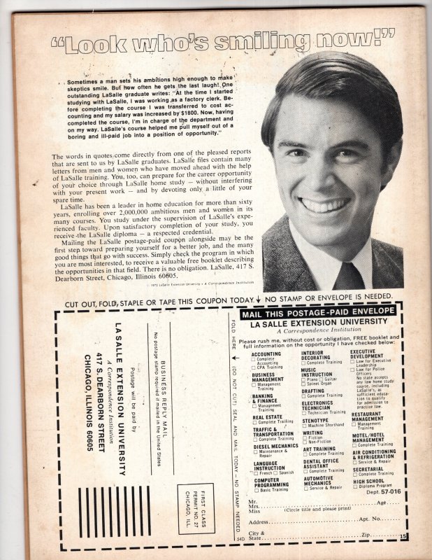 Tales of The Zombie #7 (1974) Marvel/Curtis Classic HORROR !!!!!!!!!