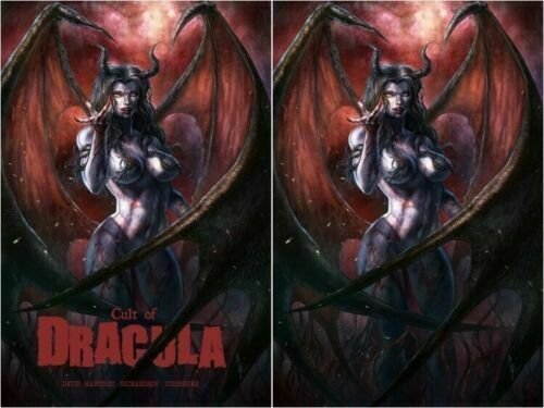 CULT OF DRACULA 1 ALAN QUAH VIRGIN VARIANT SET LTD TO 400 COPIES SOLD OUT NM HOT