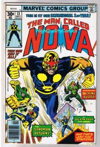 NOVA #13, FN, Sandman, Buscema, Marv Wolfman, 1976, more in store