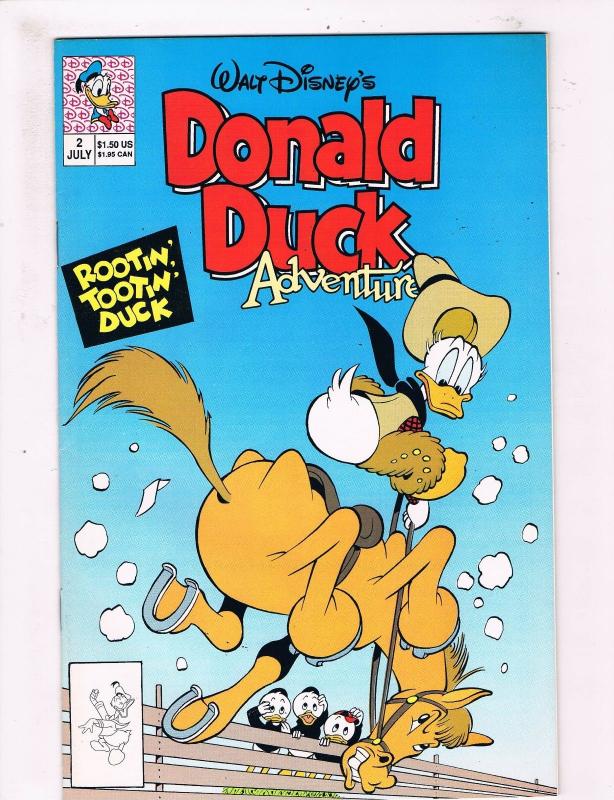 Donald Duck Adventures # 2 Walt Disney Comic Books Goofy Duck Tales Mickey! SW11