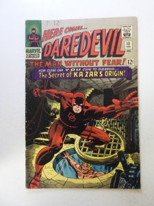 Daredevil #13 (1966) VG condition date stamp front cover