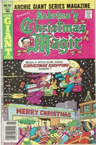 Archie Giant Series Magazine #491 Sabrina's Christmas Magic FN