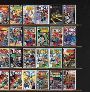 Huge Lot 150+ Comics with Thor, The Mighty Thor, Archer & Armstrong & More!