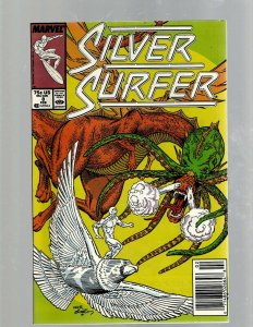 Lot of 12 Silver Surfer Marvel Comics #2 3 4 5 8 11 12 13 14 15 16 Annual #1 GB2