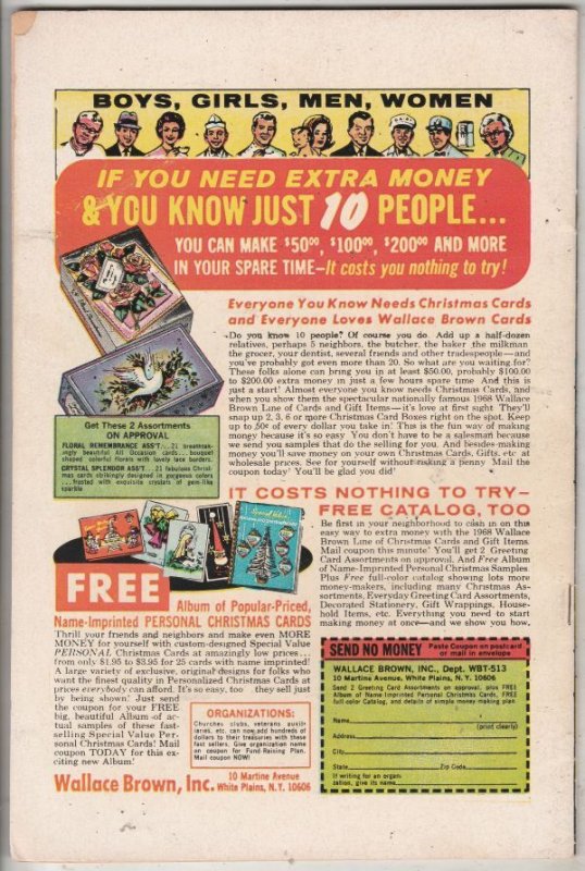 Attack At Sea #5 (Oct-68) VF/NM High-Grade Battle Ship Burke