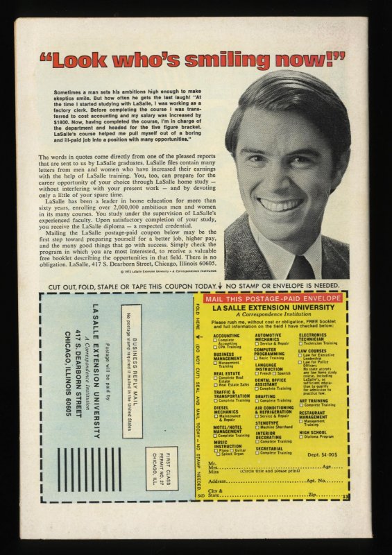 Fear #23 VF+ 8.5 Morbius!