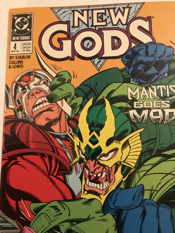 New Gods #4 : DC 5/89 NM-; Jim Starlin