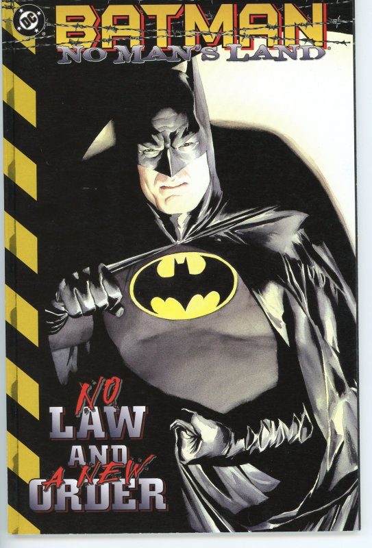 Batman No Man's Land - No Law & A New Order Alex Ross Cover - Hard to Find