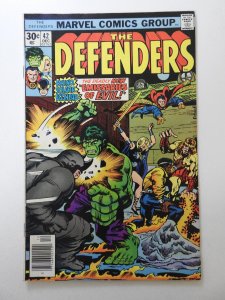Defenders #42 vs The New Emissaries of Evil! Solid Fine Condition!
