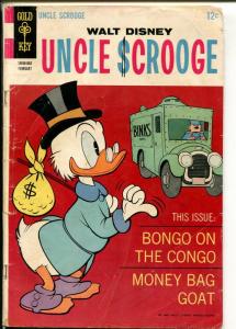 Uncle Scrooge  #73 1968-Gold Key-Walt Disney-Carl Barks art-GOOD