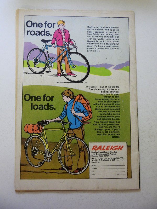 Weird Mystery Tales #8 (1973) VG+ Condition cf detached at 1 staple